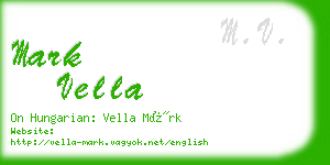 mark vella business card